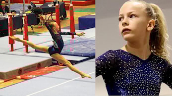 Vanessa Engebretsen (12) er tatt ut på Norges Rekruttlag